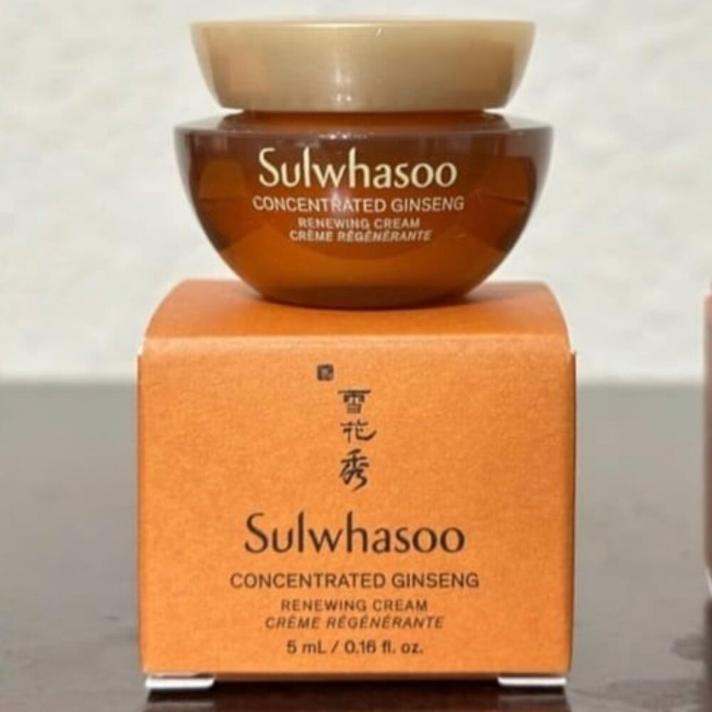 Sulwhasoo Concentrated Ginseng Renewing Cream Moisturizer Lotion